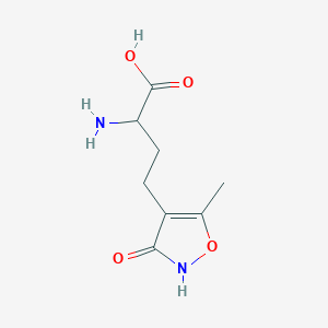molecular formula C8H12N2O4 B1226100 homo-AMPA 