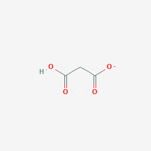 molecular formula C3H3O4- B1226168 Malonate(1-) 