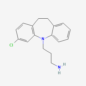 molecular formula C17H19ClN2 B1226176 Didemethylclomipramine CAS No. 62724-32-7