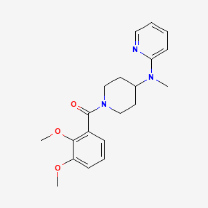 N-[1-(2,3-dimethoxybenzoyl)piperidin-4-yl]-N-methylpyridin-2-amine