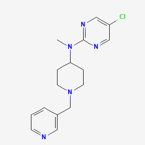 5-chloro-N-methyl-N-{1-[(pyridin-3-yl)methyl]piperidin-4-yl}pyrimidin-2-amine