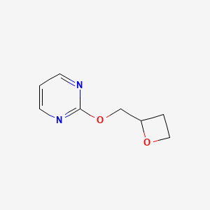 2-[(Oxetan-2-yl)methoxy]pyrimidine