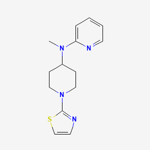 N-methyl-N-[1-(1,3-thiazol-2-yl)piperidin-4-yl]pyridin-2-amine