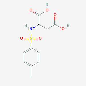 molecular formula C11H13NO6S B122637 N-Tosyl-L-aspartic acid CAS No. 4816-82-4