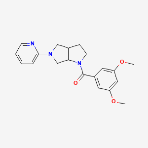 2-[1-(3,5-Dimethoxybenzoyl)-octahydropyrrolo[3,4-b]pyrrol-5-yl]pyridine