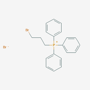 molecular formula C21H21Br2P B122638 (3-Bromopropyl)triphenylphosphonium bromide CAS No. 3607-17-8