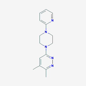 3,4-Dimethyl-6-[4-(pyridin-2-yl)piperazin-1-yl]pyridazine