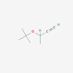 molecular formula C8H14O B1226390 Tert-butyl 1-methyl-2-propynyl ether CAS No. 26826-40-4