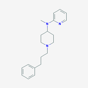 N-methyl-N-[1-(3-phenylpropyl)piperidin-4-yl]pyridin-2-amine