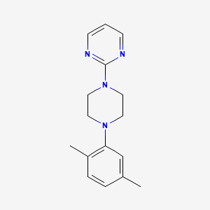 2-[4-(2,5-Dimethylphenyl)piperazin-1-yl]pyrimidine