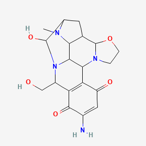 molecular formula C19H24N4O5 B1226405 Dnacin B1 CAS No. 76828-84-7