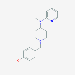 N-{1-[(4-methoxyphenyl)methyl]piperidin-4-yl}-N-methylpyridin-2-amine