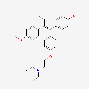2-(4-(1,2-Bis(4-methoxyphenyl)-1-butenyl)phenoxy)-N,N-diethylethanamine