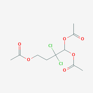 molecular formula C10H14Cl2O6 B122643 1,1,4-Triacetoxy-2,2-dichlorobutane CAS No. 141942-59-8