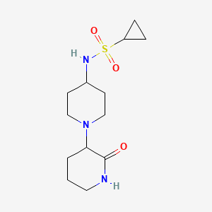 N-{2'-oxo-[1,3'-bipiperidine]-4-yl}cyclopropanesulfonamide