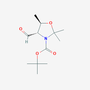 B122645 tert-Butyl (4S,5R)-4-formyl-2,2,5-trimethyl-1,3-oxazolidine-3-carboxylate CAS No. 108149-62-8