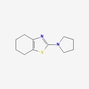 2-(Pyrrolidin-1-yl)-4,5,6,7-tetrahydro-1,3-benzothiazole