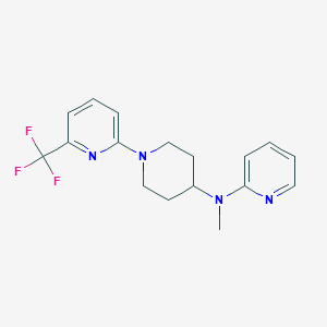 N-methyl-N-{1-[6-(trifluoromethyl)pyridin-2-yl]piperidin-4-yl}pyridin-2-amine