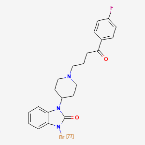 molecular formula C22H23BrFN3O2 B1226490 Brombenperidol CAS No. 91433-73-7
