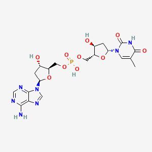 molecular formula C20H26N7O10P B1226492 2'-Deoxyadenylyl-(3'-5')-thymidine CAS No. 23339-47-1