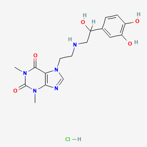 Theodrenaline hydrochloride