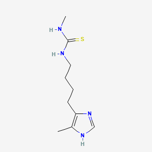 molecular formula C10H18N4S B1226501 4-Methylburimamide CAS No. 51264-00-7