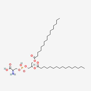 molecular formula C38H74NO10P B1226503 二棕榈酰磷脂酰丝氨酸 CAS No. 3036-82-6