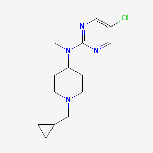 5-chloro-N-[1-(cyclopropylmethyl)piperidin-4-yl]-N-methylpyrimidin-2-amine