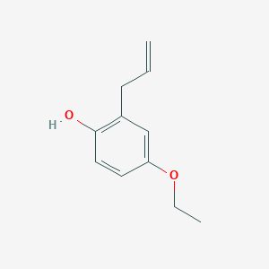 molecular formula C11H14O2 B122652 2-Allyl-4-ethoxyphenol CAS No. 142875-24-9