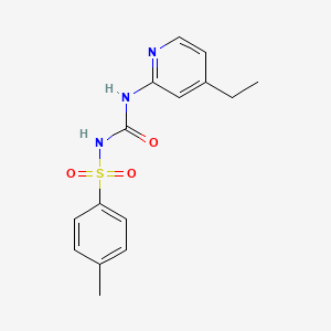 1-(4-Ethyl-2-pyridinyl)-3-(4-methylphenyl)sulfonylurea