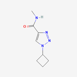 1-cyclobutyl-N-methyl-1H-1,2,3-triazole-4-carboxamide