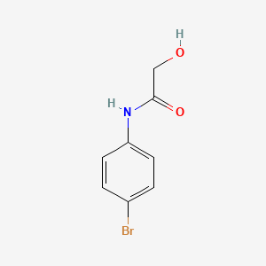 molecular formula C8H8BrNO2 B12265733 N-(4-bromophenyl)-2-hydroxyacetamide CAS No. 21919-10-8