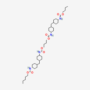molecular formula C43H76N4O8 B1226596 Tecoflex CAS No. 76600-67-4