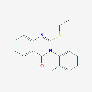 2-(ethylsulfanyl)-3-(2-methylphenyl)quinazolin-4(3H)-one