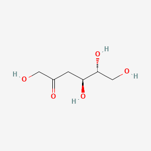 molecular formula C6H12O5 B1226627 3-Deoxyfructose CAS No. 6196-57-2