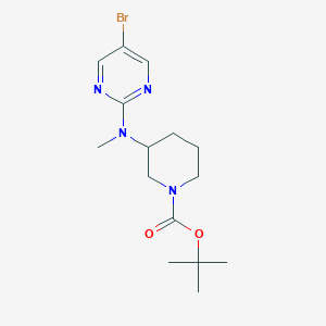 Tert-butyl 3-[(5-bromopyrimidin-2-yl)(methyl)amino]piperidine-1-carboxylate