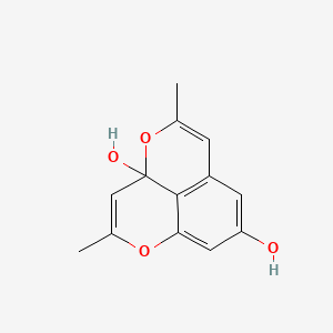 molecular formula C13H12O4 B1226628 巴拉可 CAS No. 24506-68-1