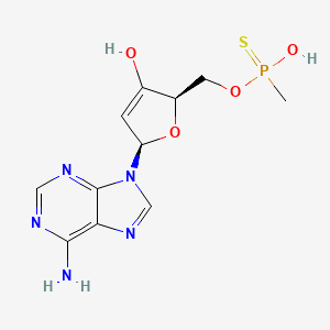 molecular formula C11H14N5O4PS B1226630 Acmptn CAS No. 130320-50-2