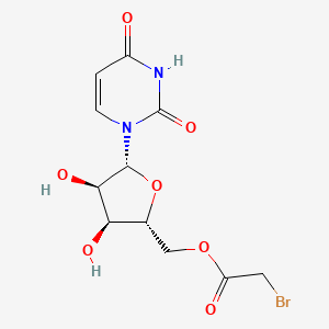molecular formula C11H13BrN2O7 B1226631 2'(3')-O-Bromoacetyluridine CAS No. 27477-69-6