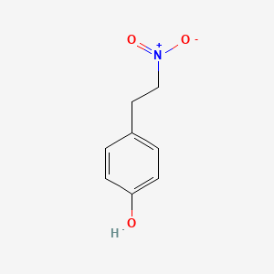 molecular formula C8H9NO3 B1226634 4-(2-硝基乙基)苯酚 CAS No. 37567-58-1