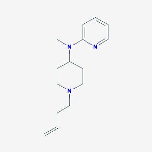 N-[1-(but-3-en-1-yl)piperidin-4-yl]-N-methylpyridin-2-amine