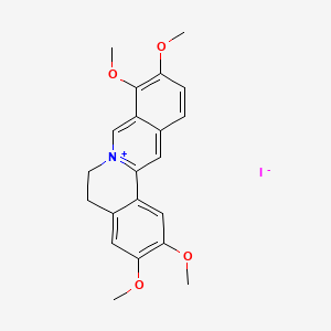 molecular formula C21H22INO4 B1226656 Palmatine iodide CAS No. 4880-79-9