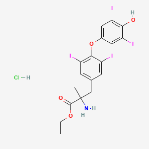 Etiroxate hydrochloride