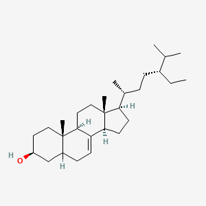 molecular formula C29H50O B1226704 Stigmast-7-en-3-ol CAS No. 6869-99-4