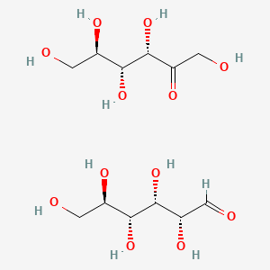 molecular formula C12H24O12 B1226707 Invert sugar CAS No. 37370-41-5