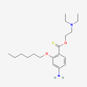 B1226710 Hexothiocaine CAS No. 13957-60-3
