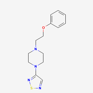 1-(2-Phenoxyethyl)-4-(1,2,5-thiadiazol-3-yl)piperazine