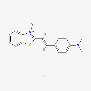 molecular formula C19H21IN2S B12267336 Dasbti CAS No. 3028-97-5