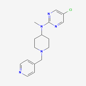 5-chloro-N-methyl-N-{1-[(pyridin-4-yl)methyl]piperidin-4-yl}pyrimidin-2-amine