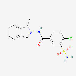 molecular formula C16H16ClN3O3S B1226748 齐达帕胺 CAS No. 75820-08-5